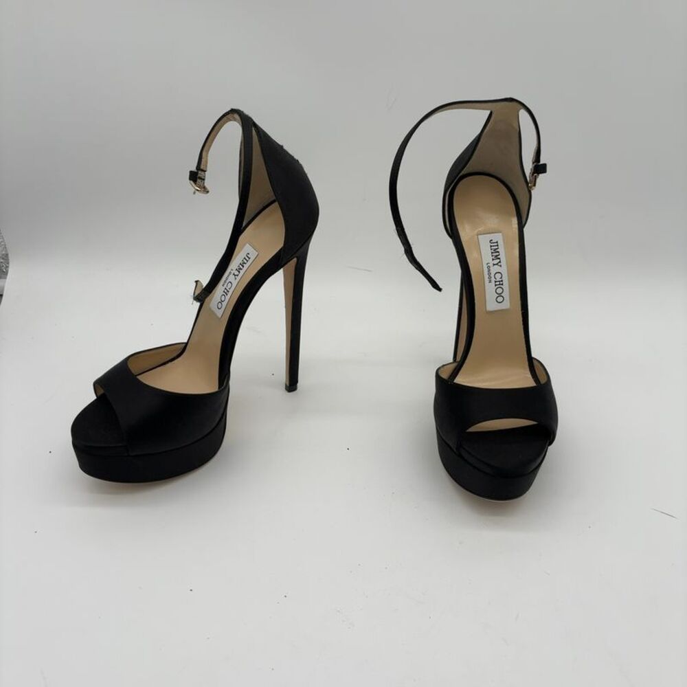 Jimmy Choo Jimmy Choo Black Max 150 Platform in box.